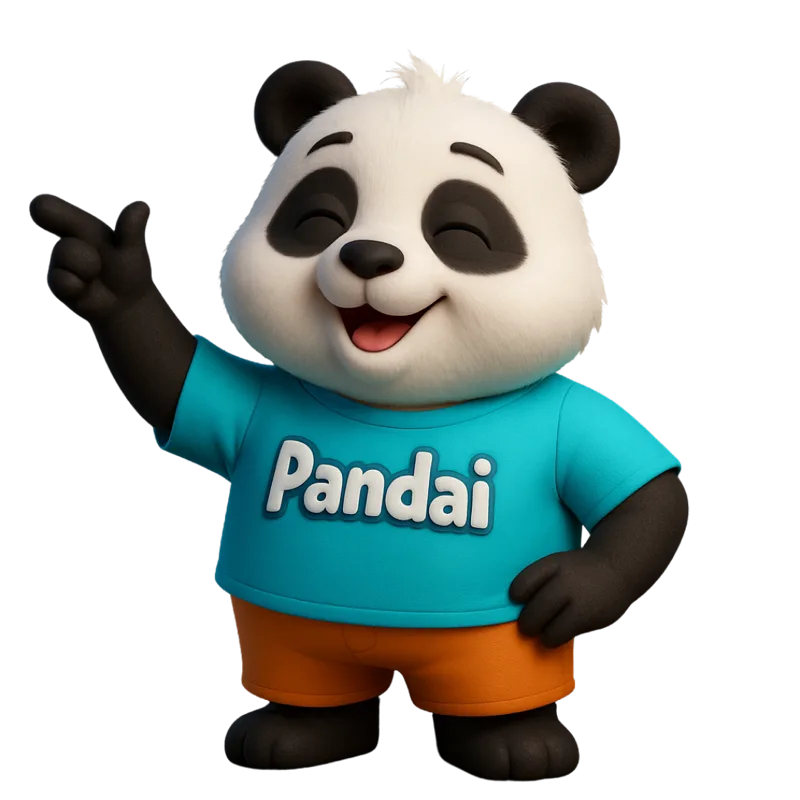 Pandai 指向左边